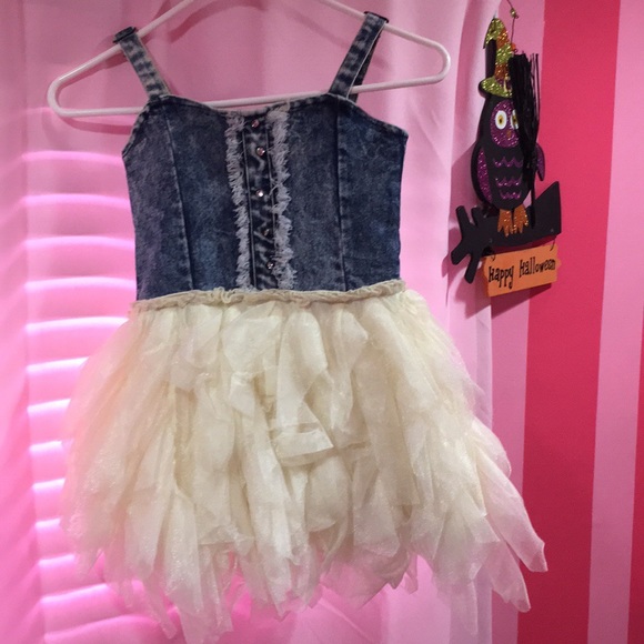 ooh la la couture denim dress